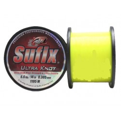 Fir Sufix Ultra Knot 30mm 1195m Yellow