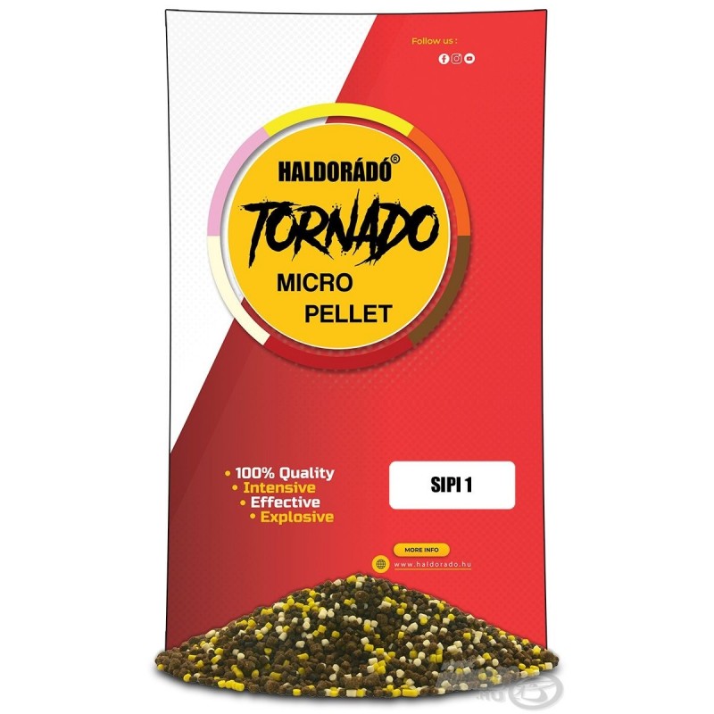 Micro Pelete Haldorado Tornado Sipi 1 400g