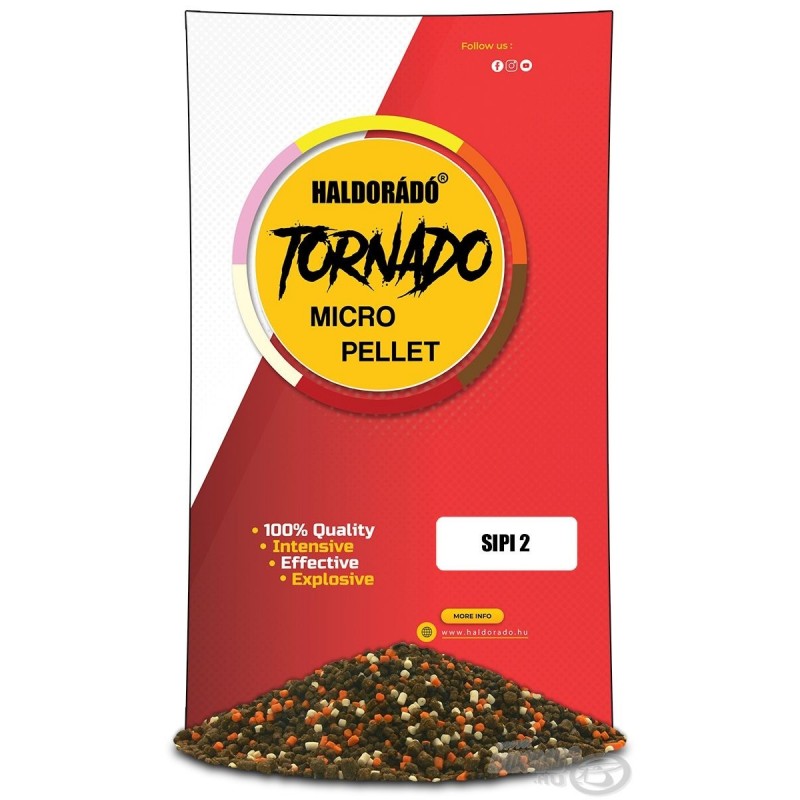 Micro Pelete Haldorado Tornado Sipi 2 400g