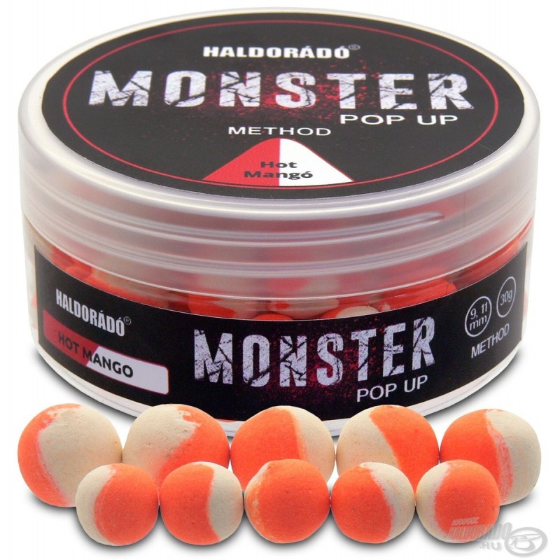 Pop Up Haldorado Monster Method 9-11mm Hot Mango