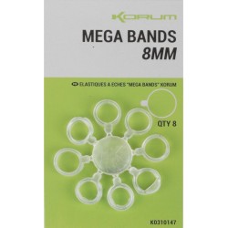 Inele siliconice Korum Mega Bands 8mm