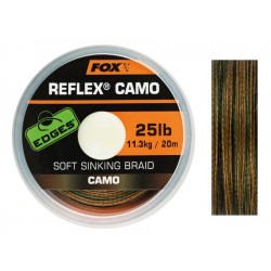 Fir Textil Fox Reflex Camo Soft Sinking Braid, Camo, 20m