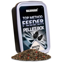 Pelete Haldorado Top Method Feeder Pellet Box White Carp 400g