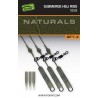 Montura Helicopter Fox Naturals Submerge Heli Rigs, 3buc/plic 40lb
