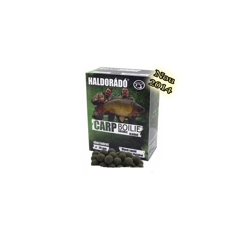 Haldorado Carp Boilie Solubile 20mm Black Squid