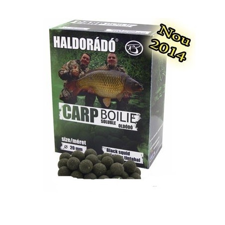 Haldorado Carp Boilie Solubile 20mm Black Squid