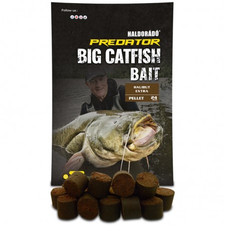 Pelete Pentru Somn Haldorado Catfish Bait Pellet 24 Mm Halibut Extra 1kg