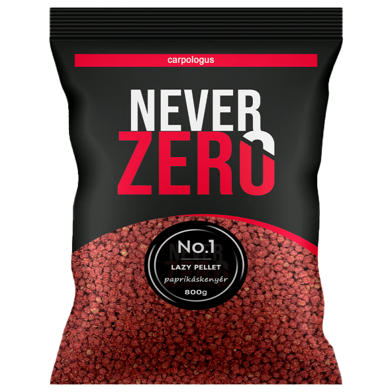 Pelete Never Zero No.1 Paprikas Kenyer (paine cu ardei) Smoke Lazy 4mm, 800g