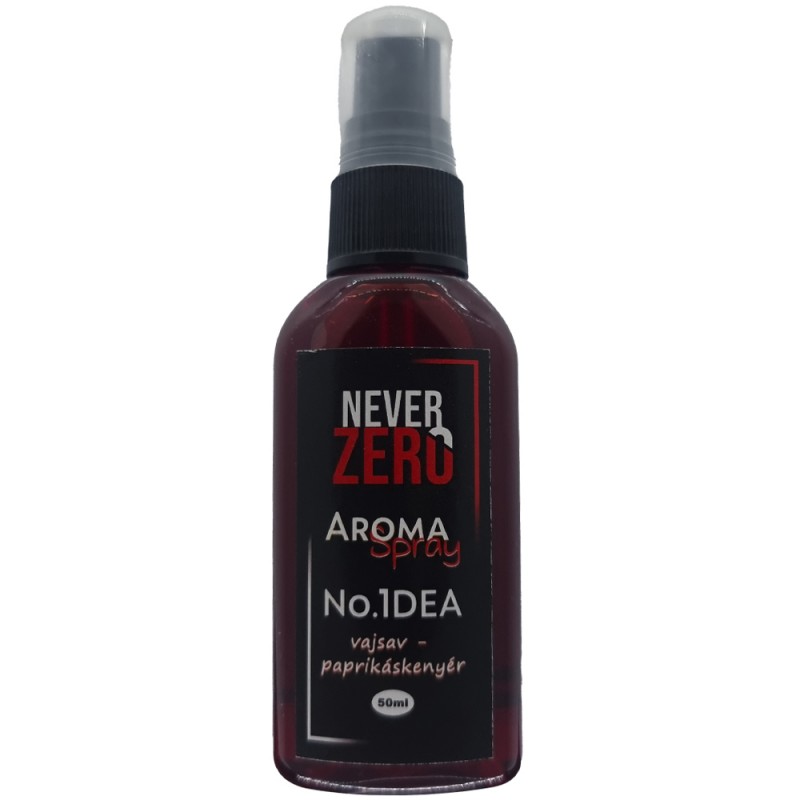 Aroma Spray Never Zero No.1DEA Acid Butiric si Paprikas Kenyer (Paine Cu Ardei) 50ml