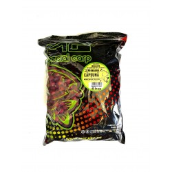 Boilies Semisolubil MG Special Carp Capsună 5kg 20mm