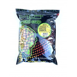 Boilies Semisolubil Porumb & Alune Tigrate 5kg 20mm