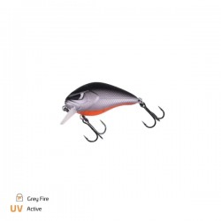 Vobler Zeck Danny 4.5cm 5.5gr Grey Fire