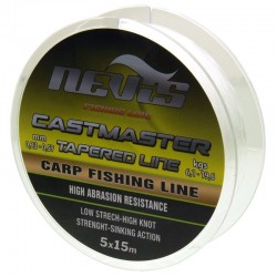 Nevis Castmaster Tapered Line 5x15m 0, 30- 0, 57mm